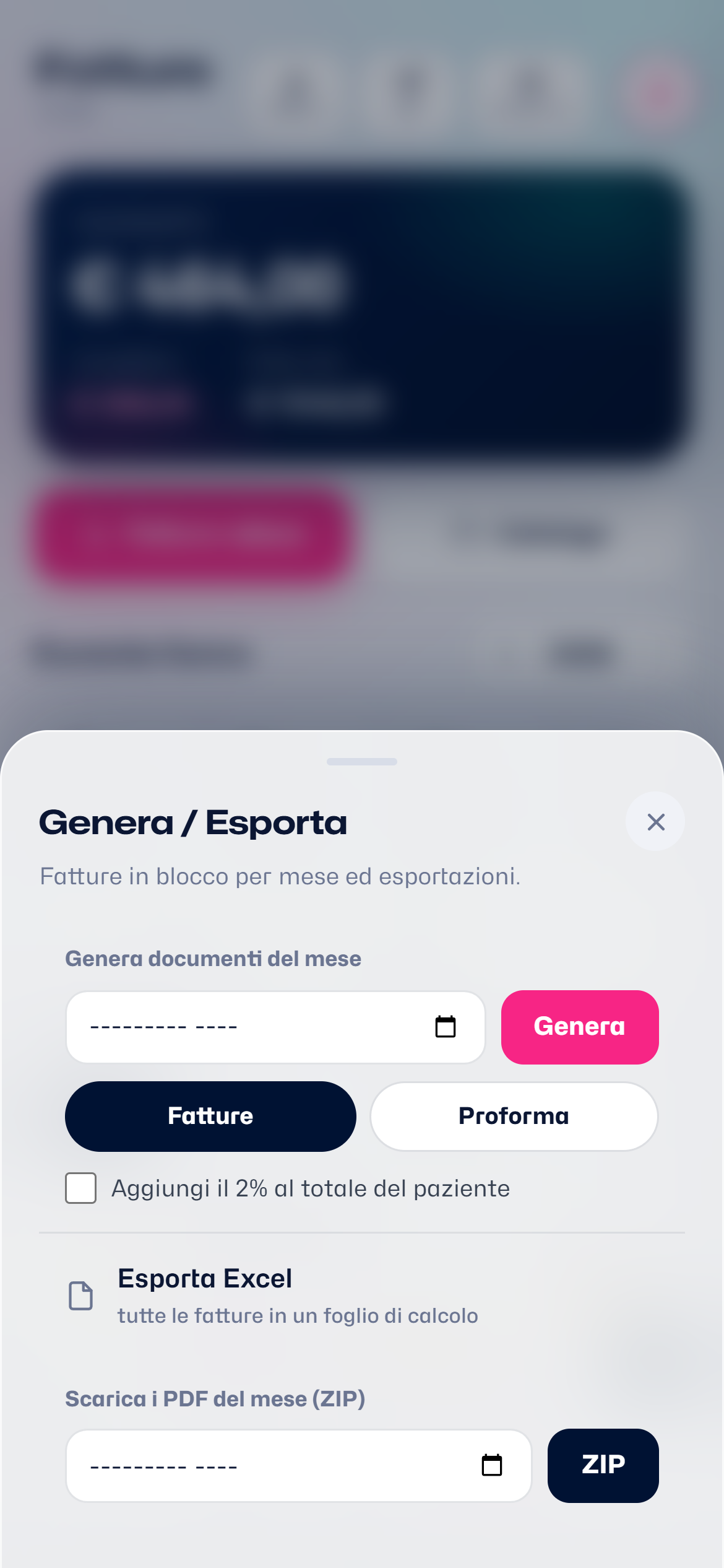 La generazione automatica delle fatture